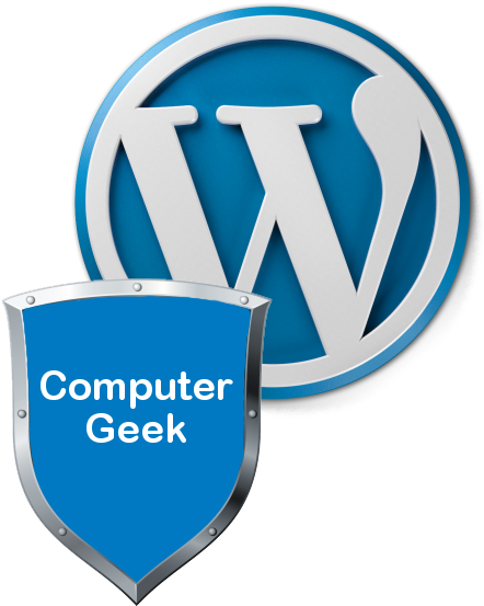 Wordpress Logowith Shield PNG image
