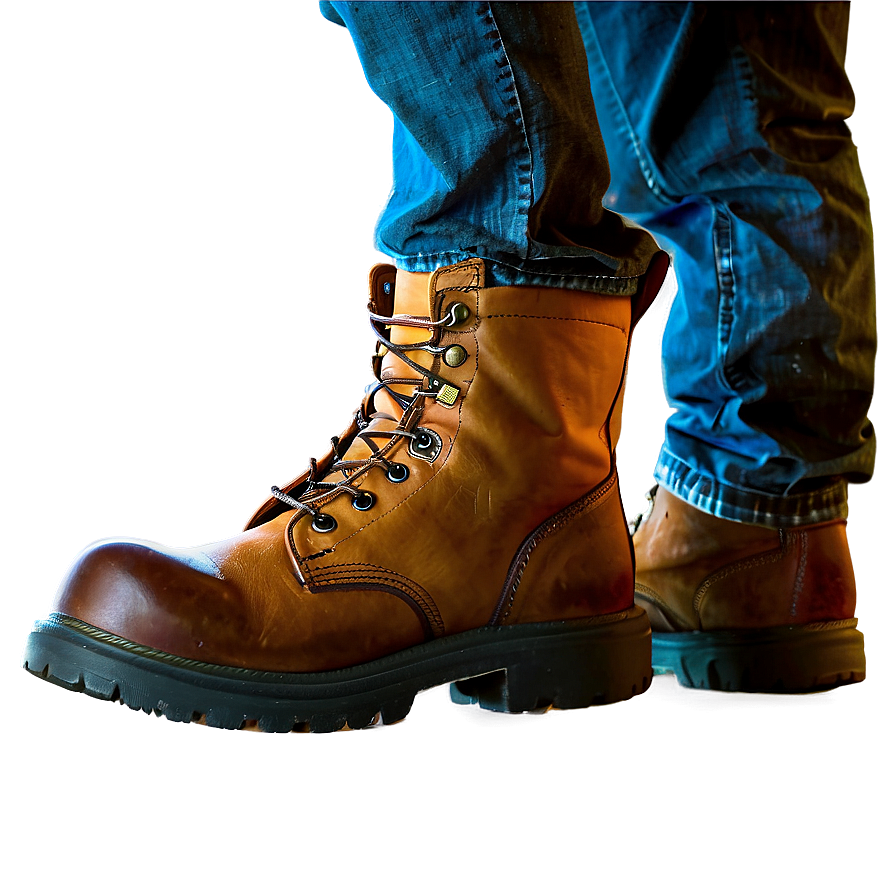 Work Boots Png 05242024 PNG image