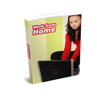 Workfrom Home Guide Book Cover PNG image