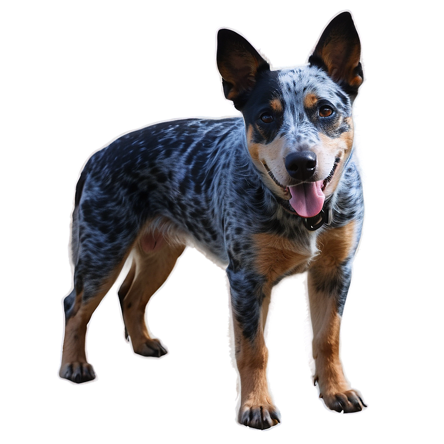 Working Blue Heeler Png Qie PNG image