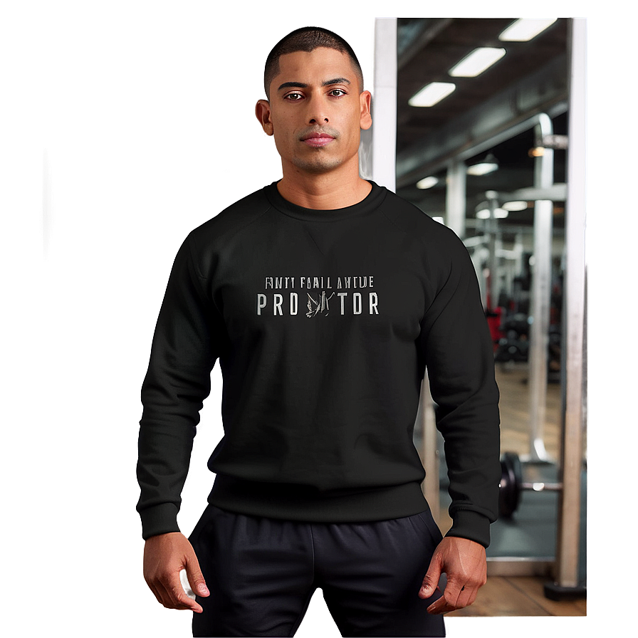 Workout Sweatshirt Png 25 PNG image