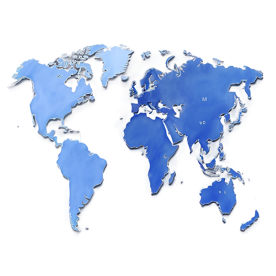 World Map Outline Craft Png 67 PNG image