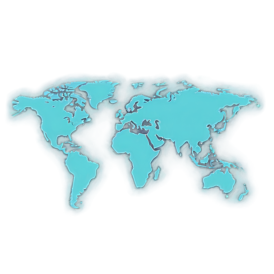 World Map Outline With Continents Png Kwf PNG image