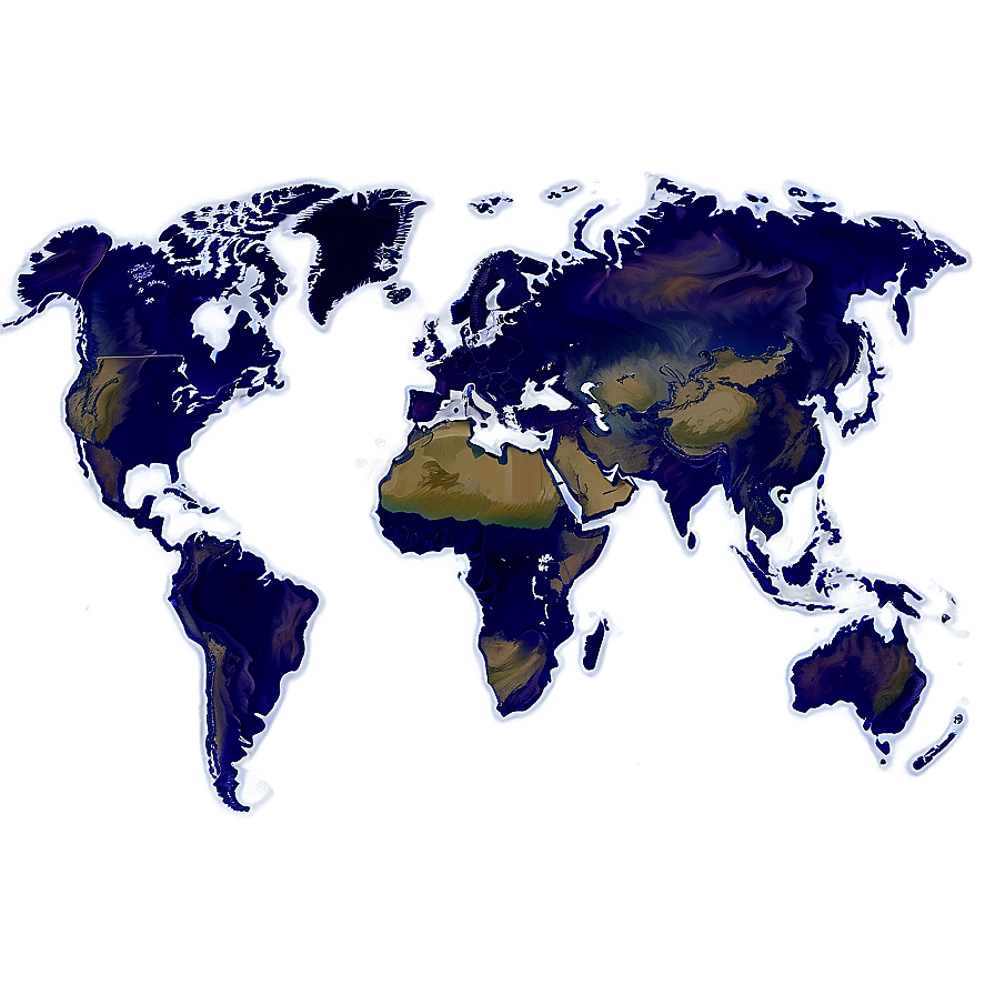 World Map Tectonic Plates Movement Png Stl PNG image