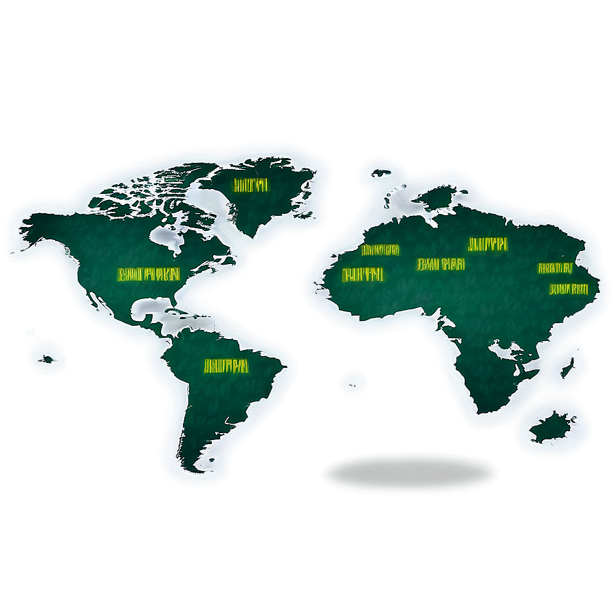 World Map Vector In Spanish Png 06262024 PNG image