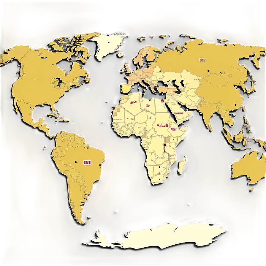 World Map With Capitals Marked Png 40 PNG image