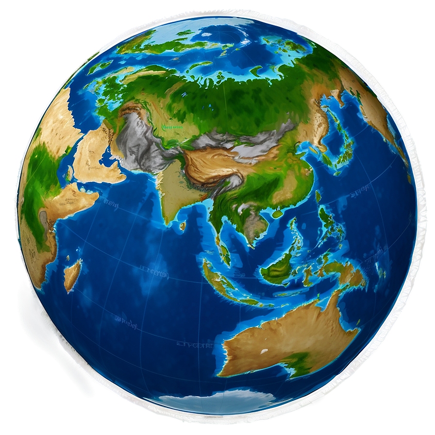 World Map With Oceans Png Qse58 PNG image