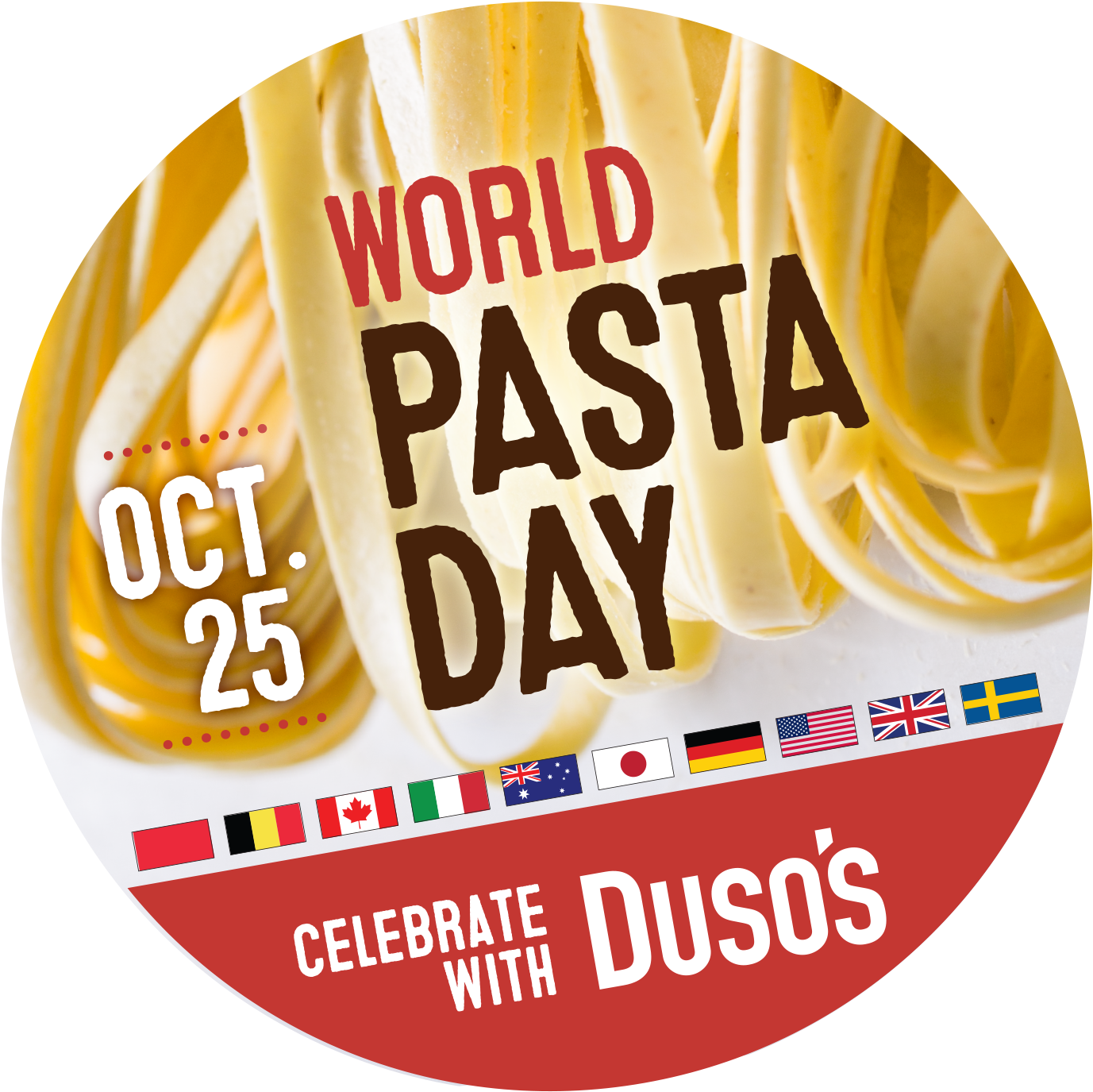 World Pasta Day Celebration PNG image