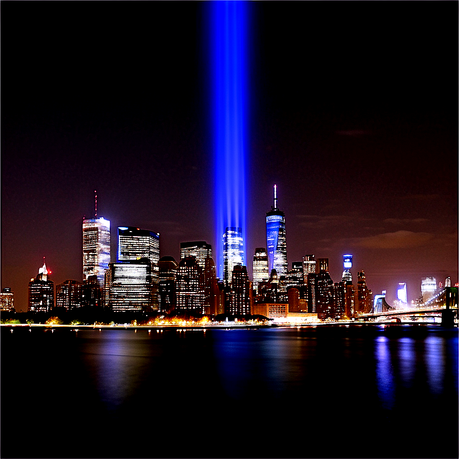 World Trade Center Tribute In Light Png 06202024 PNG image