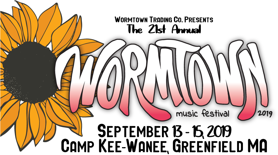 Wormtown Music Festival2019 Poster PNG image