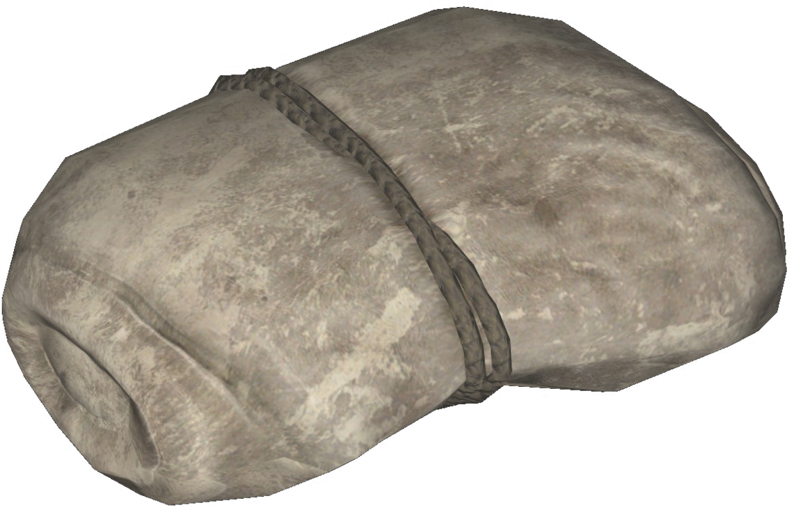 Worn Out Canvas Bag Texture PNG image