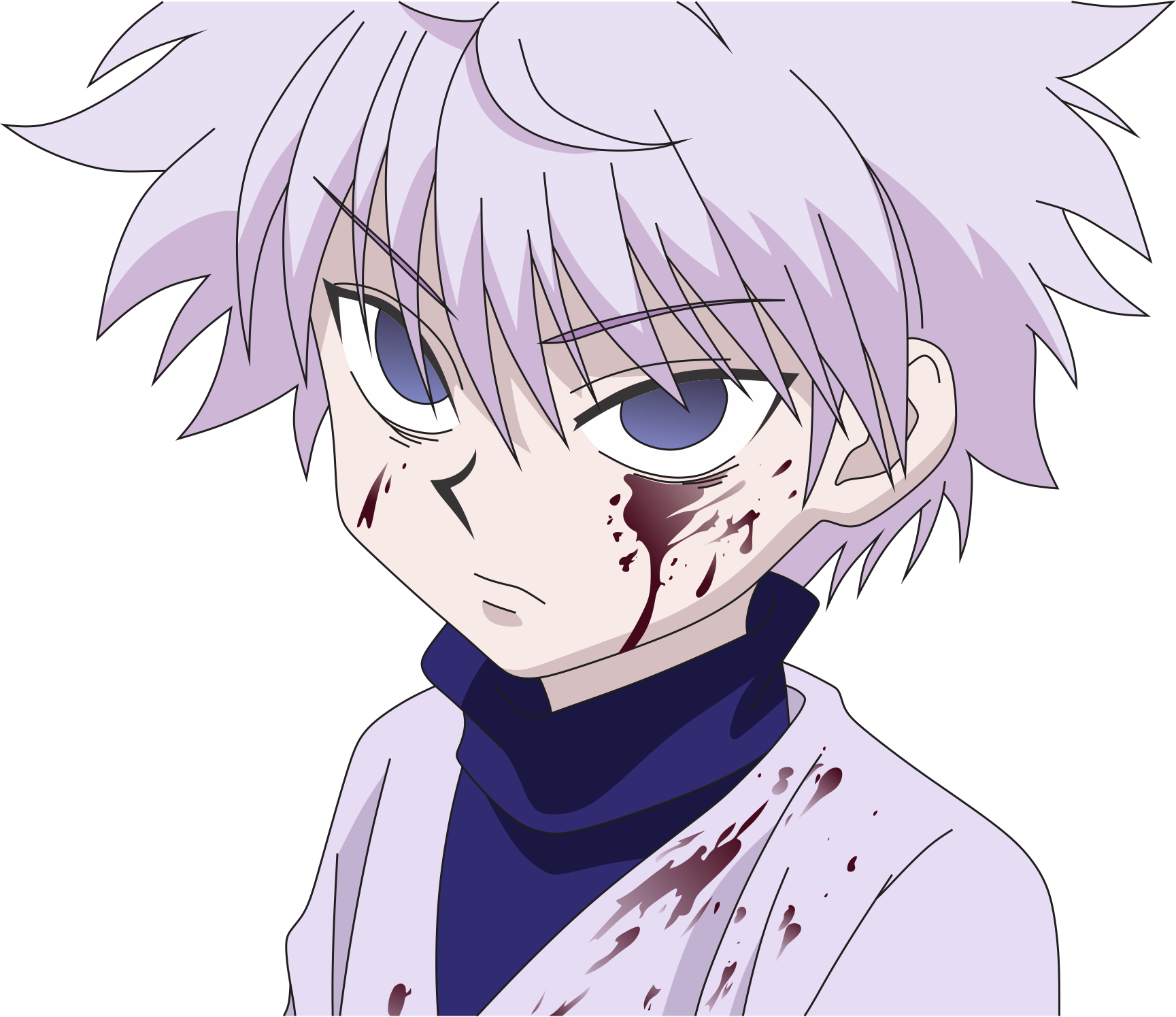 Wounded Anime Character Hunter X Hunter PNG image