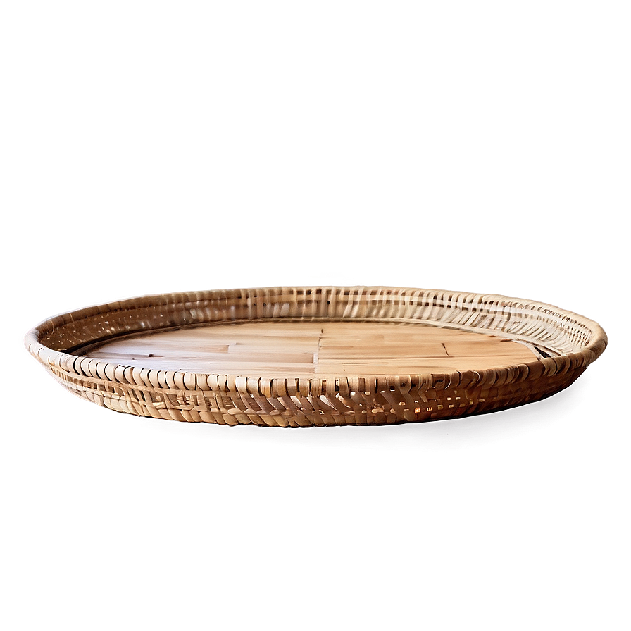 Woven Rattan Tray Png 69 PNG image