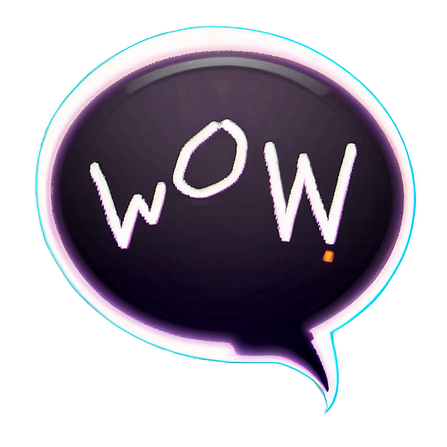 Wow Speech Bubble Png 05062024 PNG image