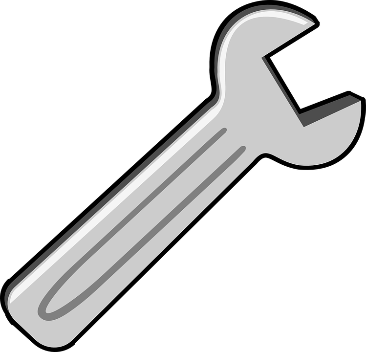Wrench Icon Graphic PNG image