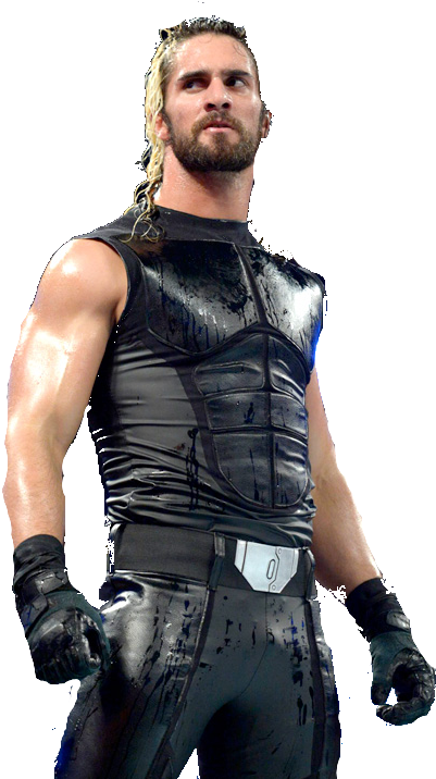 Wrestlerin Black Attire PNG image