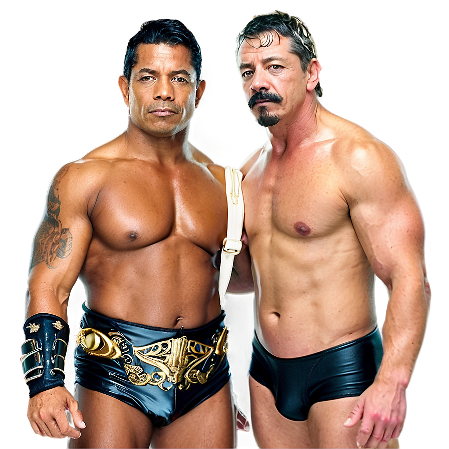 Wrestlers_ Showdown_ Pose PNG image