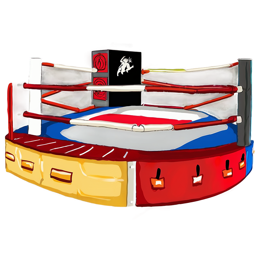 Wrestling Ring For Training Png 06202024 PNG image