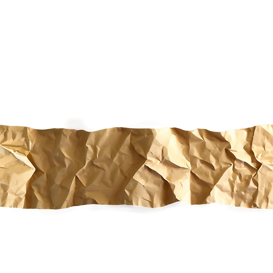 Wrinkled Gold Paper Texture Png 06212024 PNG image