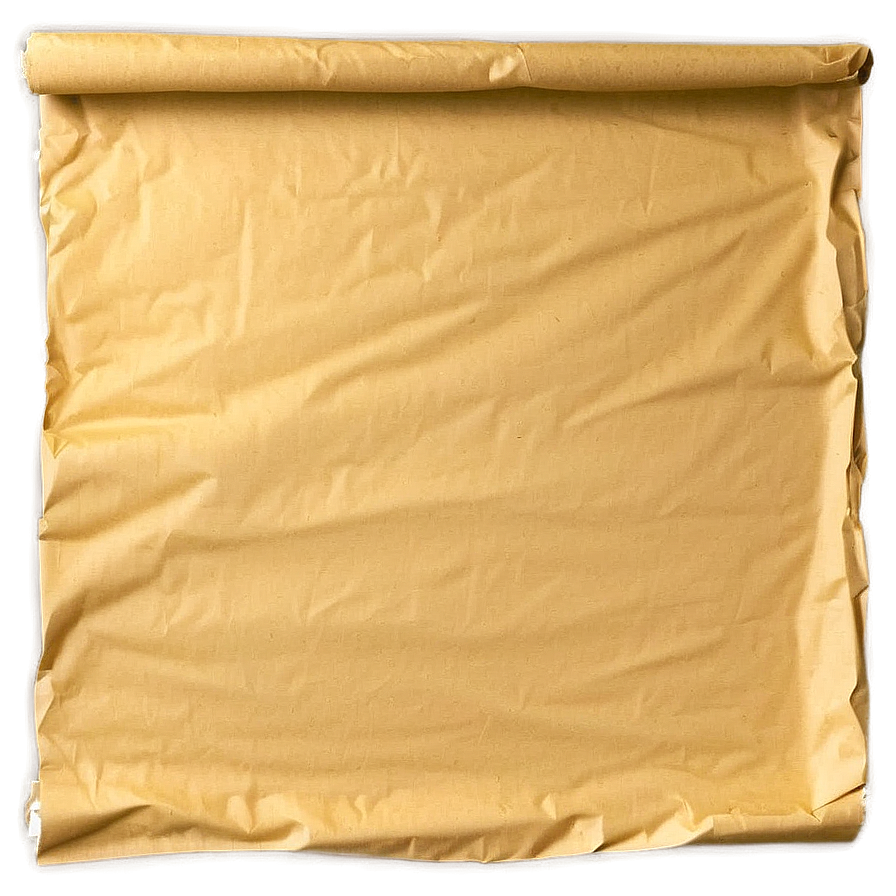 Wrinkled Paper For Mockup Png 06212024 PNG image