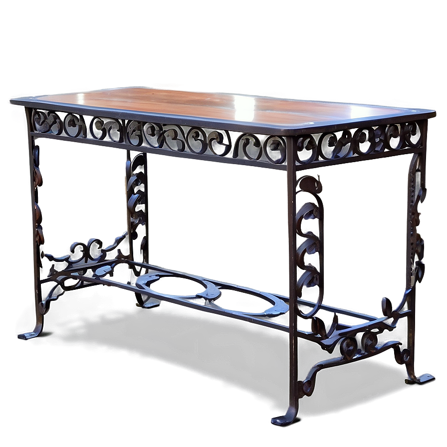 Wrought Iron Bar Table Png 98 PNG image