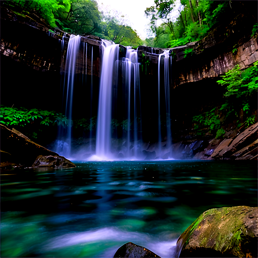 Wv Enchanting Waterfall Escape Png Fsd50 PNG image