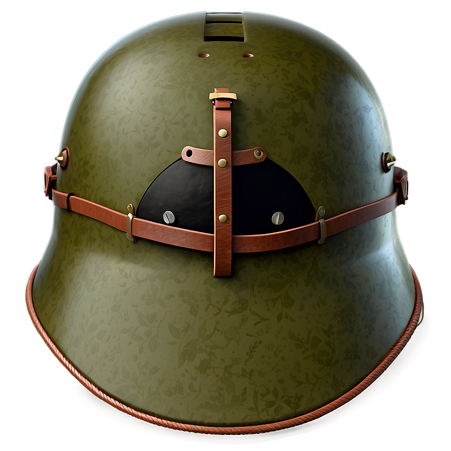 Ww2 Combat Helmet Design Png 06132024 PNG image