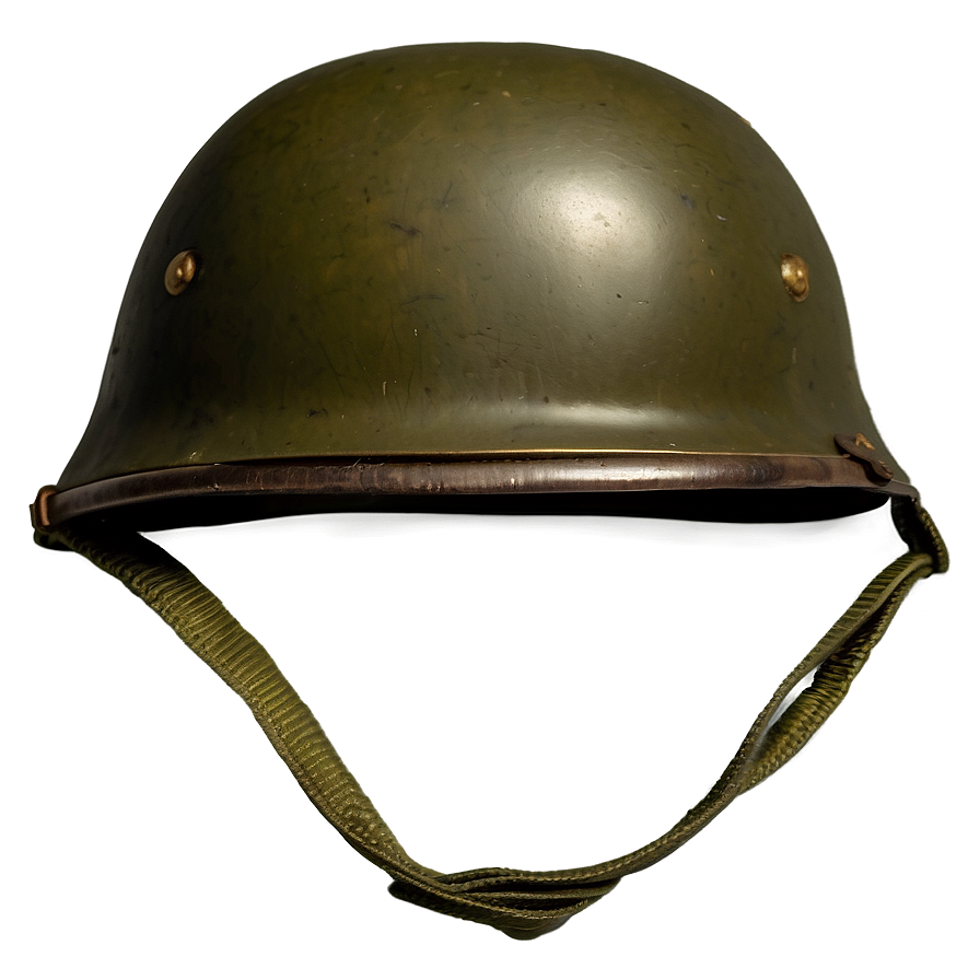 Ww2 Helmet Front View Png 06132024 PNG image