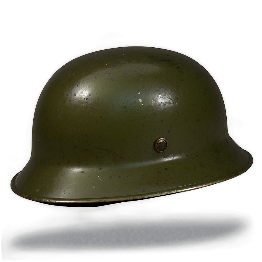 Ww2 Helmet Profile View Png 06132024 PNG image