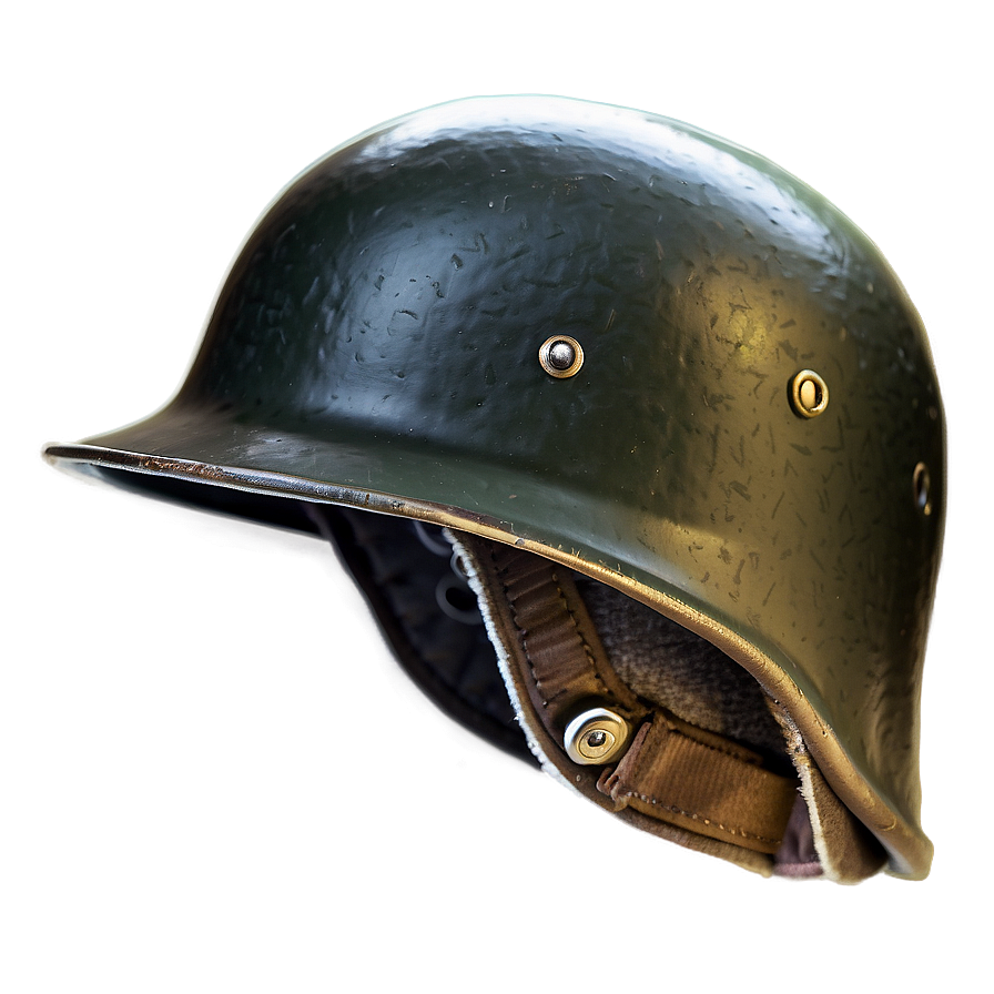 Ww2 Helmet Profile View Png Qvl PNG image