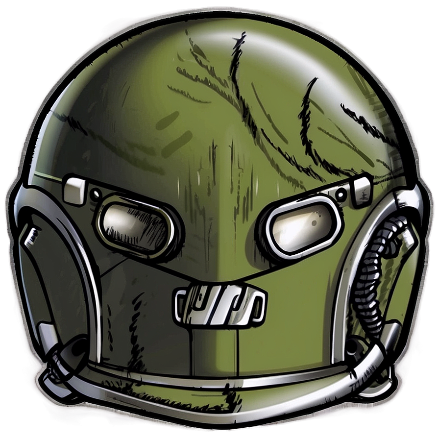 Ww2 Helmet Sketch Png 33 PNG image