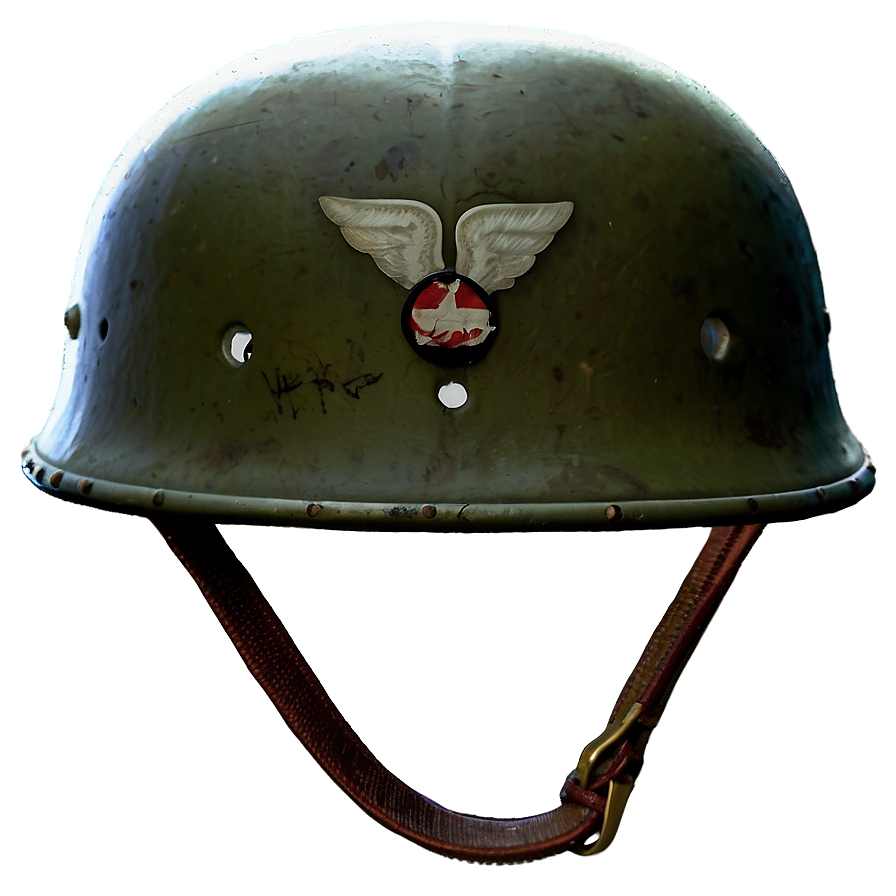 Ww2 Helmet With Markings Png Jxs30 PNG image