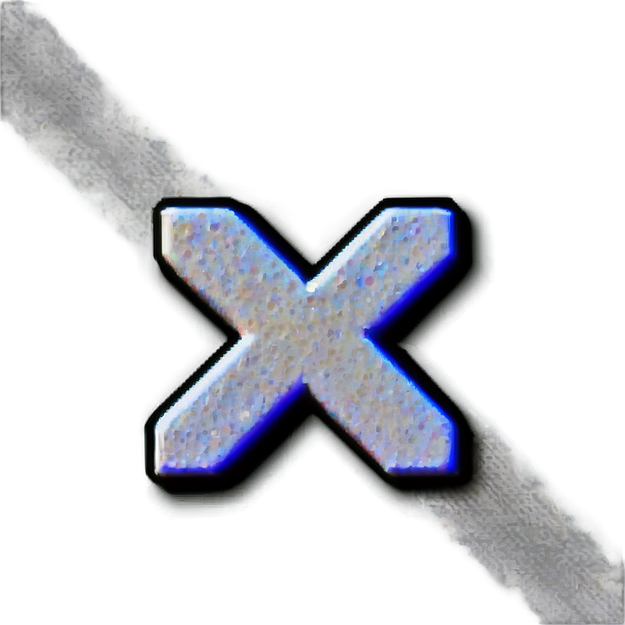 X Mark With Rays Png 43 PNG image
