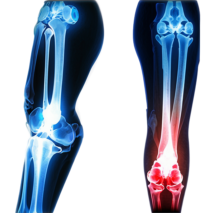 X Ray Of Knee Joint Png 06252024 PNG image