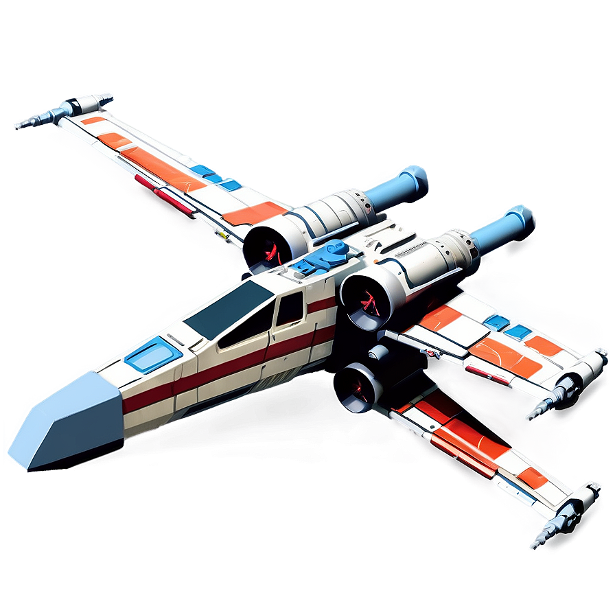 X Wing Battlecraft Png Goe PNG image