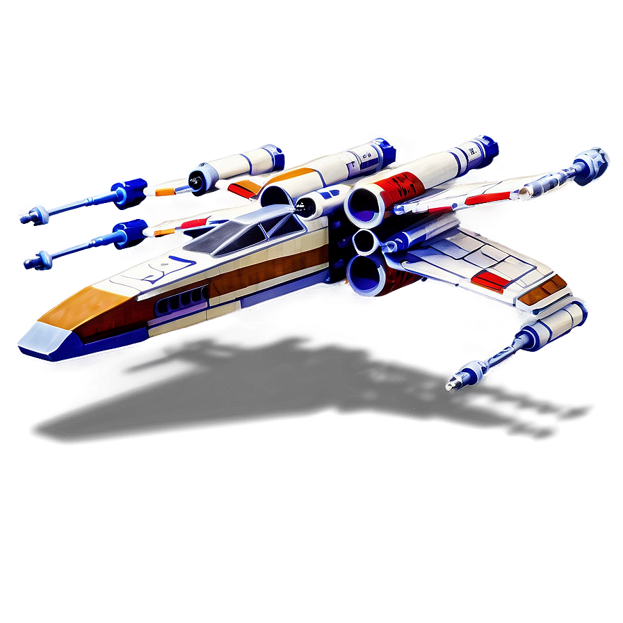 X Wing Custom Paint Png 06132024 PNG image