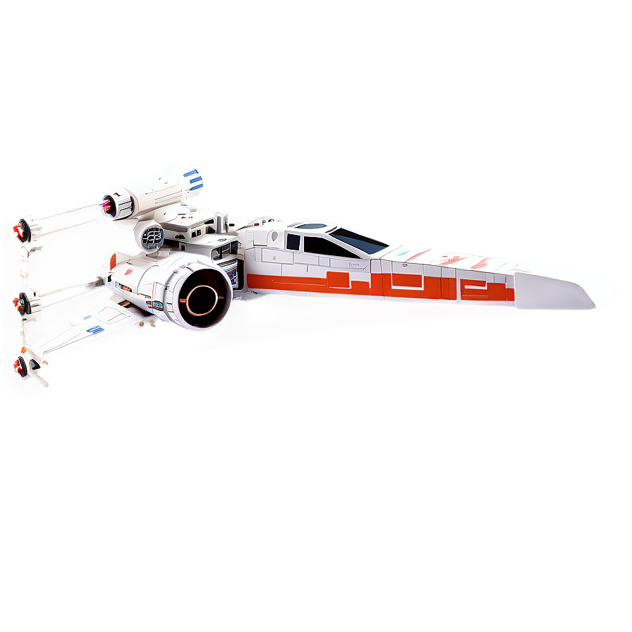 X Wing Side View Png 06132024 PNG image