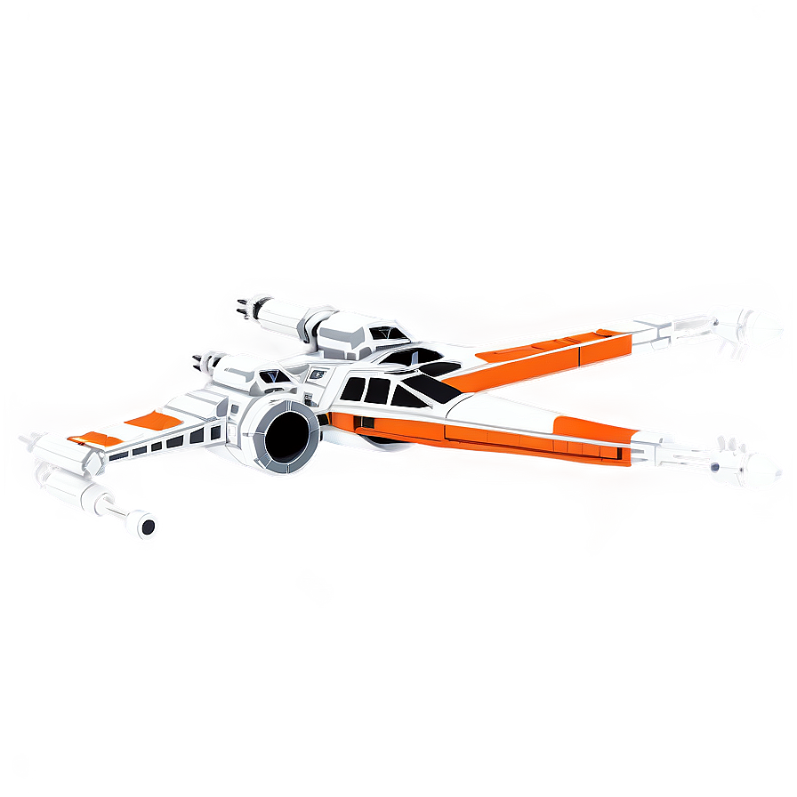 X Wing Side View Png Lio99 PNG image