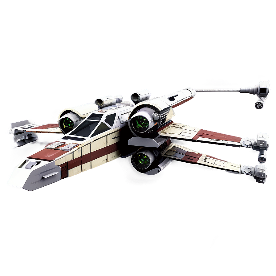 X Wing Spacecraft Png Ato21 PNG image