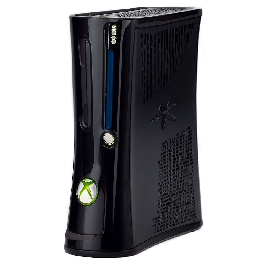 Xbox 360 Console Front View Png Sqd PNG image