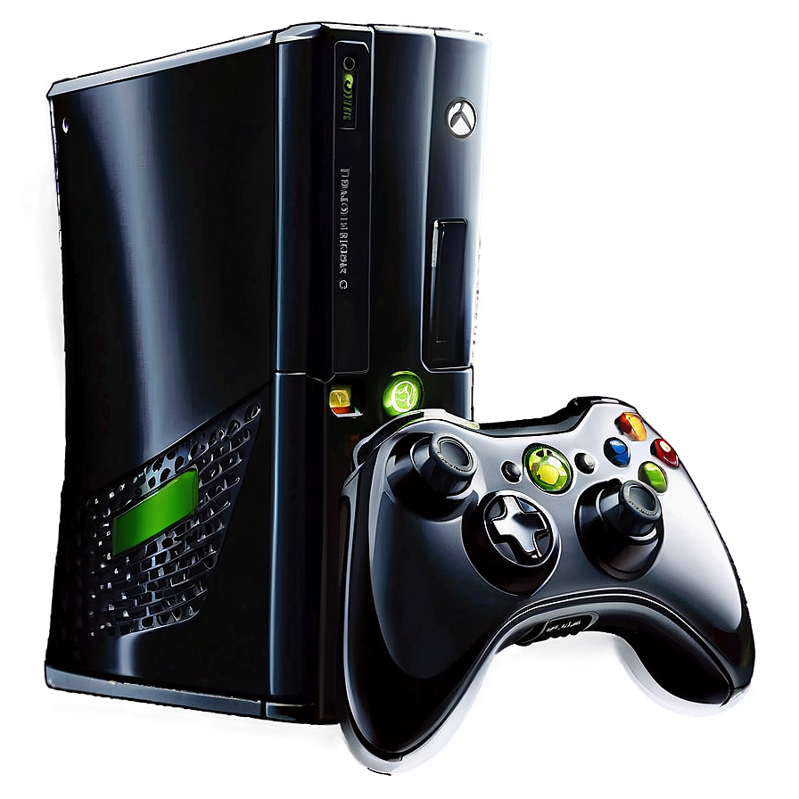 Xbox 360 Console Png Bxc34 PNG image