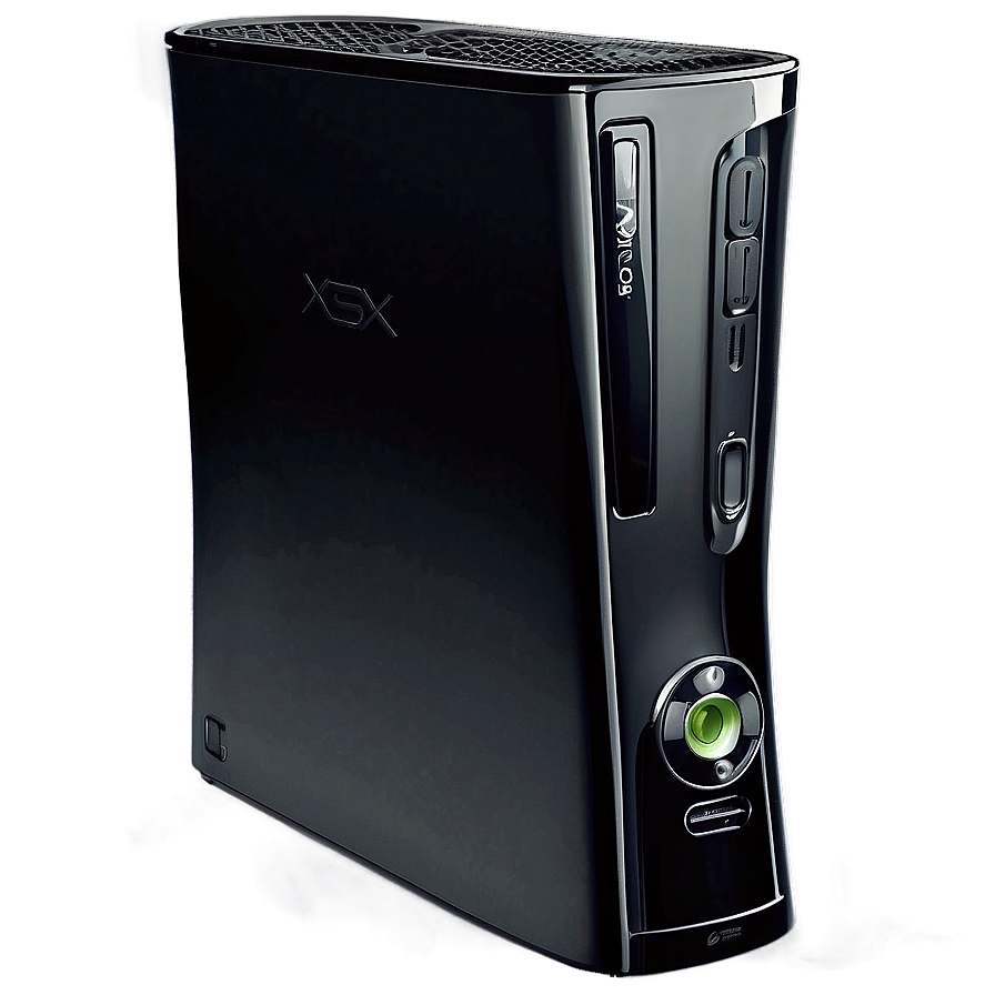 Xbox 360 Slim Model Png 06212024 PNG image