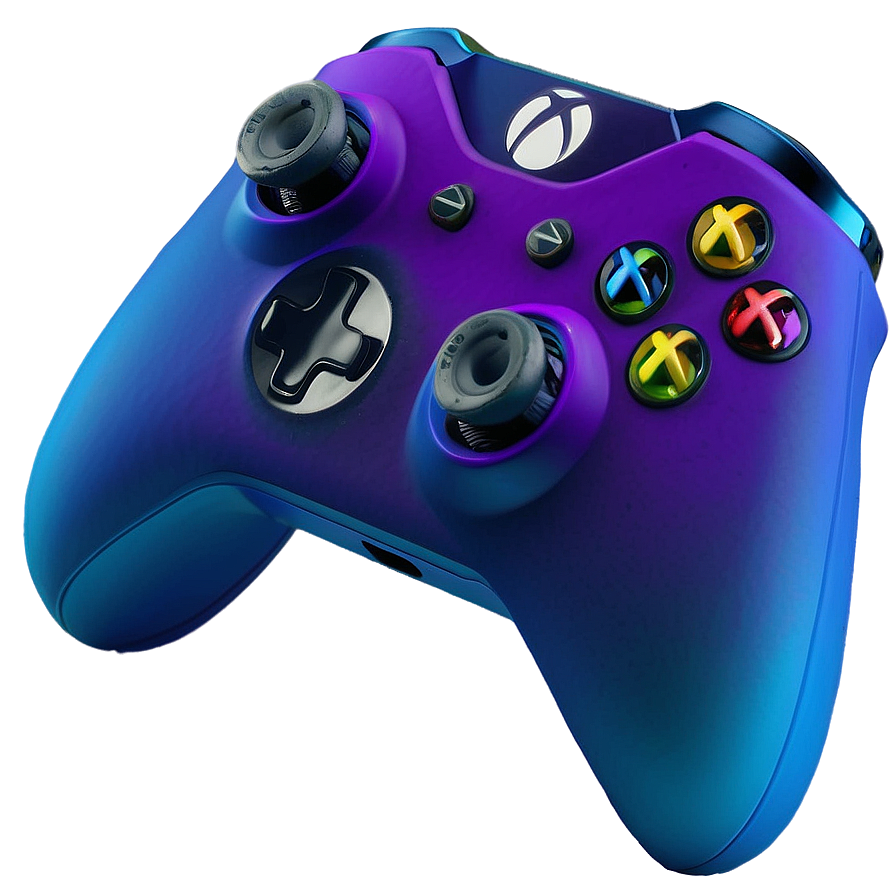 Xbox Controller Blue Fade Png Tqk PNG image