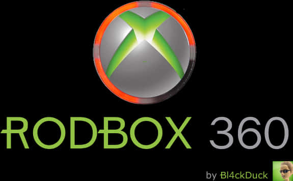 Xbox Logo Parody Rodbox360 PNG image