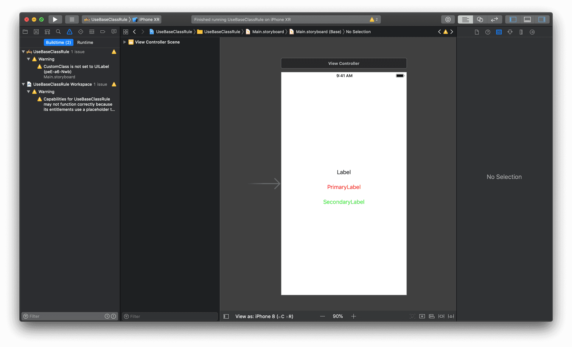Xcode Storyboard Previewi Phone X R PNG image