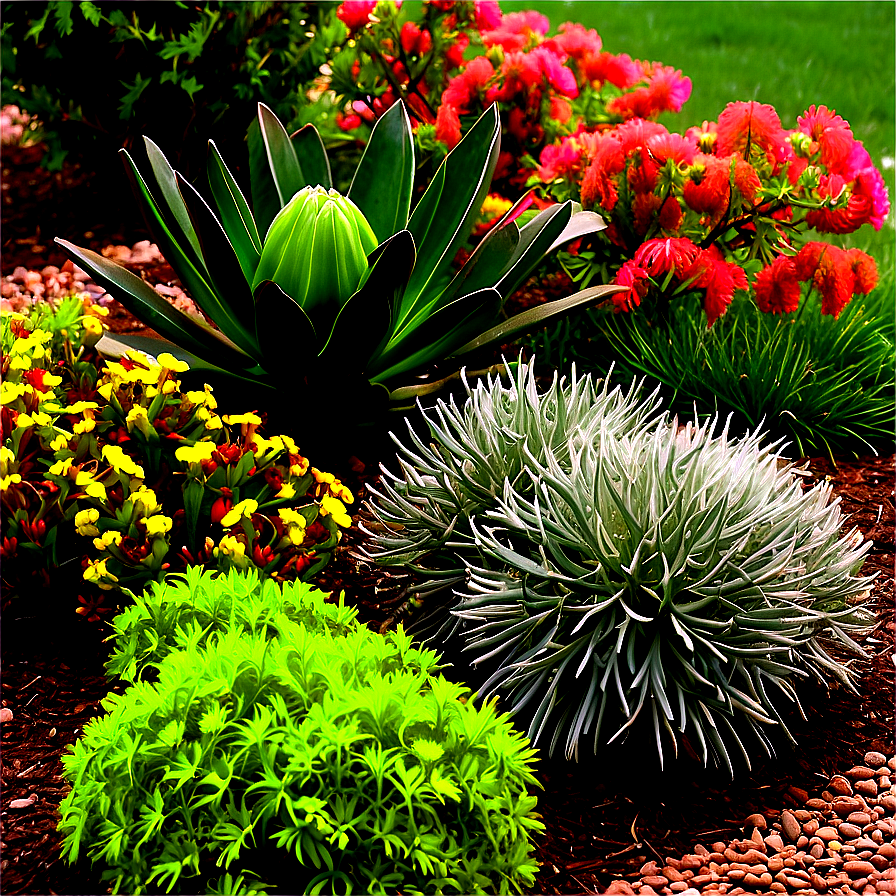 Xeriscaping Shrubs Png 97 PNG image