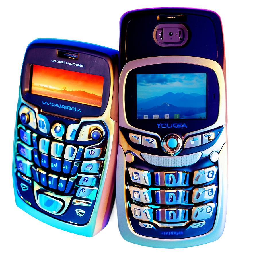 Y2k Era Phone Concept Png Ffy PNG image