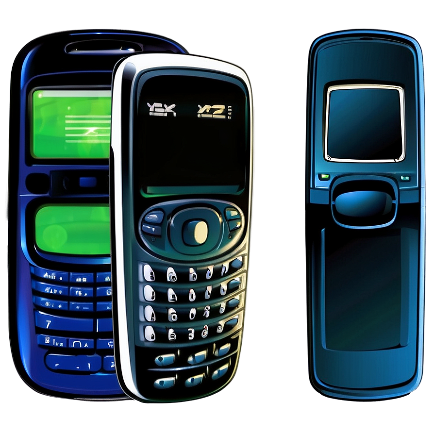 Y2k Mobile Phone Vector Png 06292024 PNG image