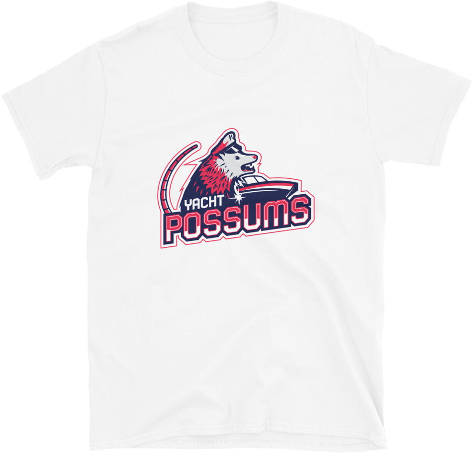 Yacht Possums T Shirt Design PNG image