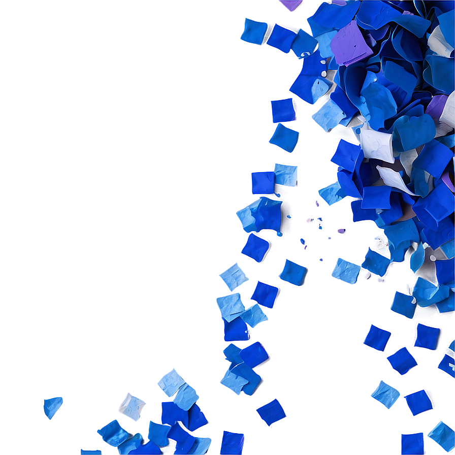 Yale Blue Confetti Spread Png Dyc PNG image